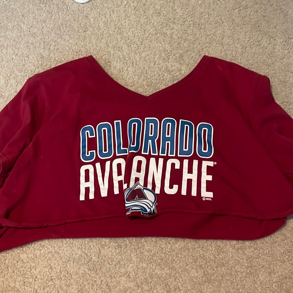 Colorado Avalanche Cropped Top